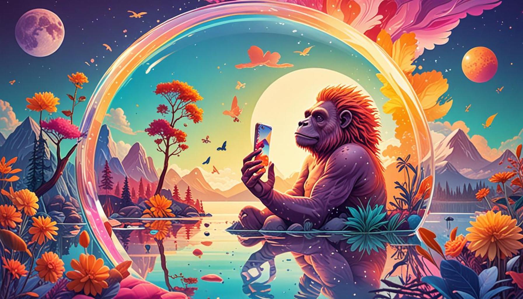 The Effect of Self-Reflection on the Evolution of Positive Affirmations Over Time