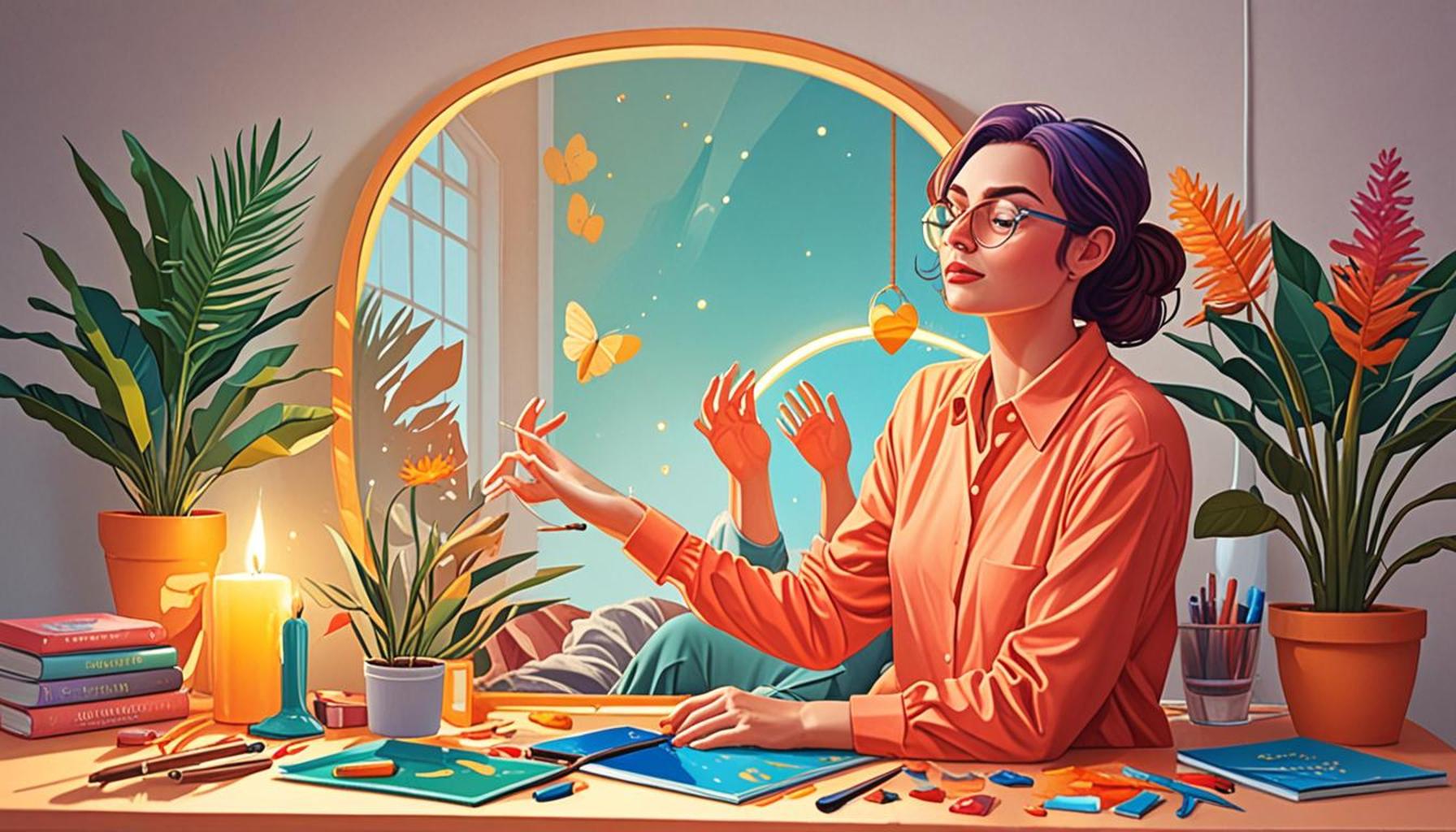 Self-Reflection Strategies to Integrate Positive Affirmations into Daily Routine